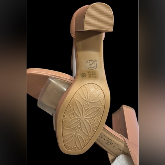 Chinese Laundry Teri Sandal Nude Block Heel Womens Size 10 - Picture 11 of 11